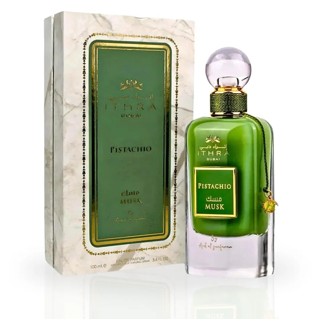 Ard Al Zaafaran Perfume Pistachio - Ithra Dubai Musk Eau de Parfum 100ml