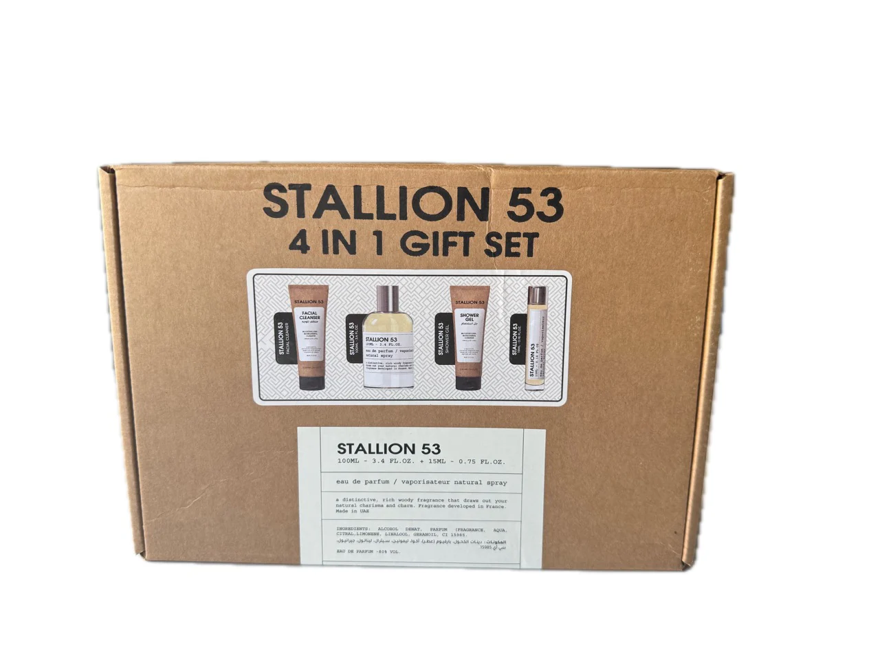 Emper 100ml Stallion 53 / 15ml Stallion 53/100ml Shower gel / 100ml Facial Cleanser - Image 2