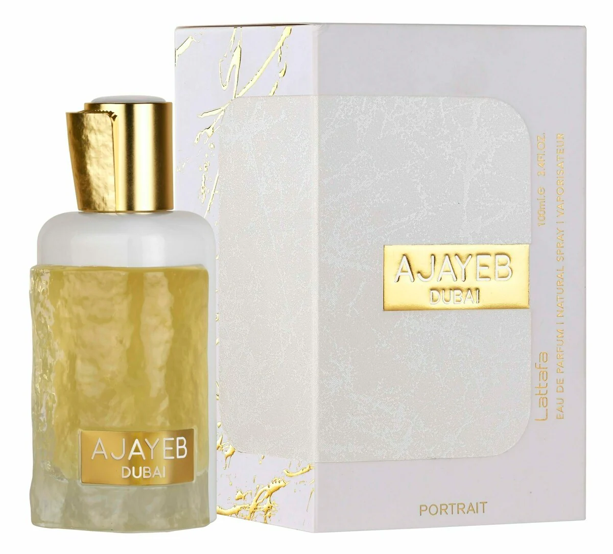 Lattafa Parfüm Ajayeb Dubai Portrait Gold Eau de Perfume 100ml