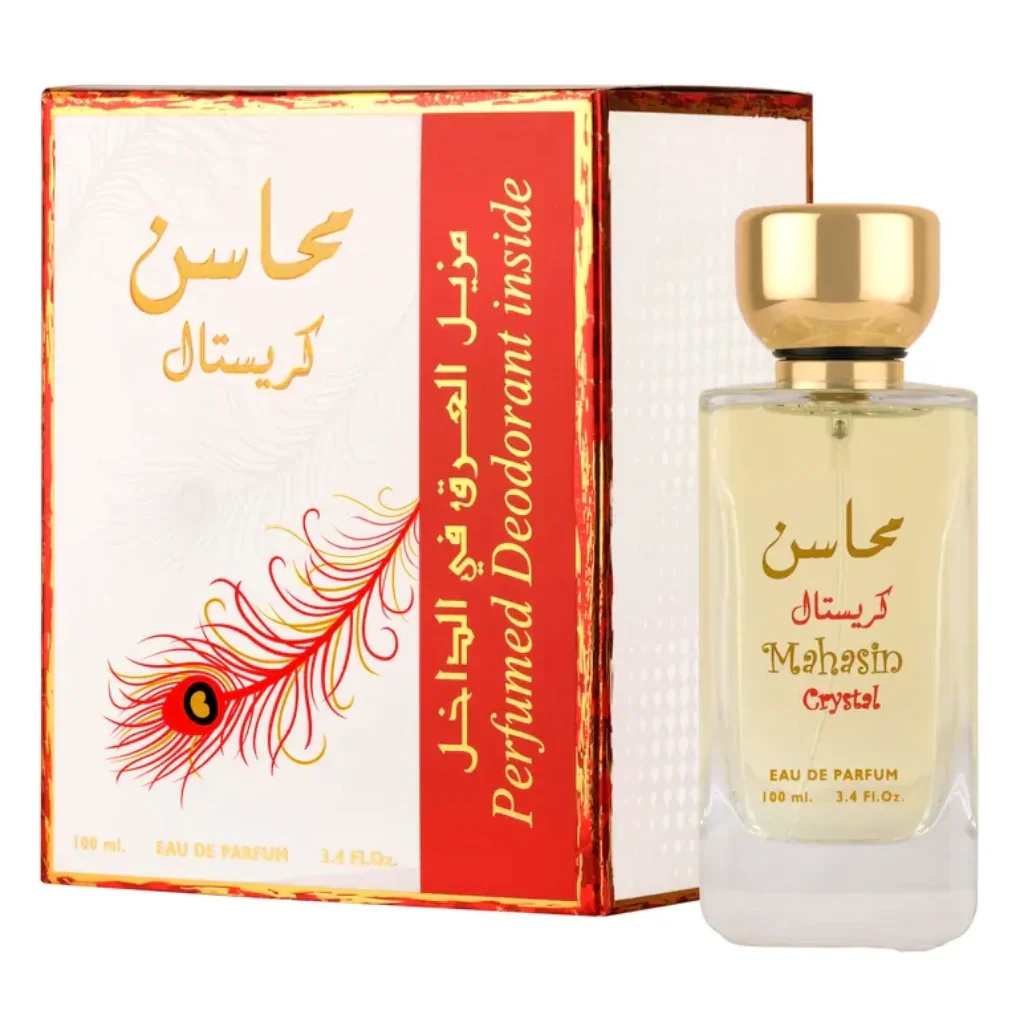 Lattafa Parfüm Mahasin Crystal RED + Deo Eau de Parfum 100ml