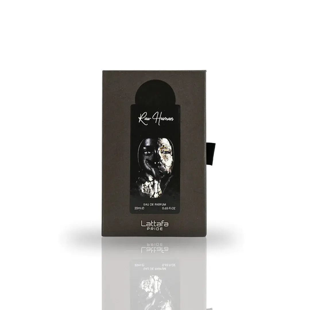 Lattafa Pride Parfüm Raw Human Eau de Parfum 20ml - Image 3