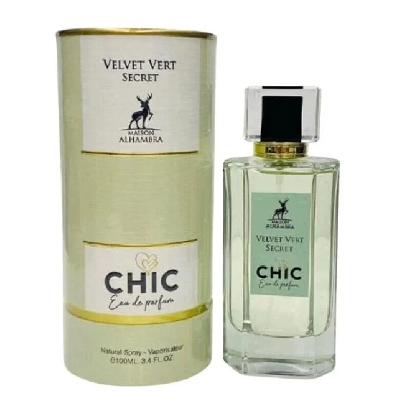 Chic Velvet Vert Secret Eau de Parfum 100ml - Image 2