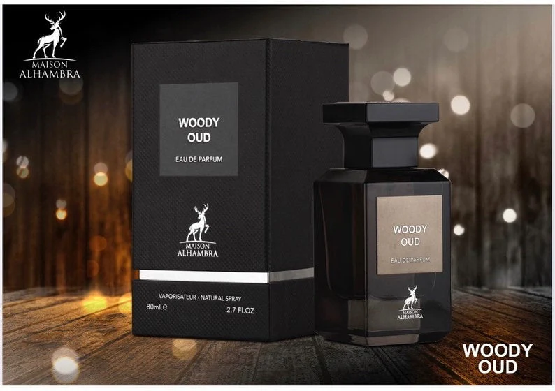 Maison Alhambra Parfum Dark Aoud  Eau de Parfum 80ml (XL) - Image 2