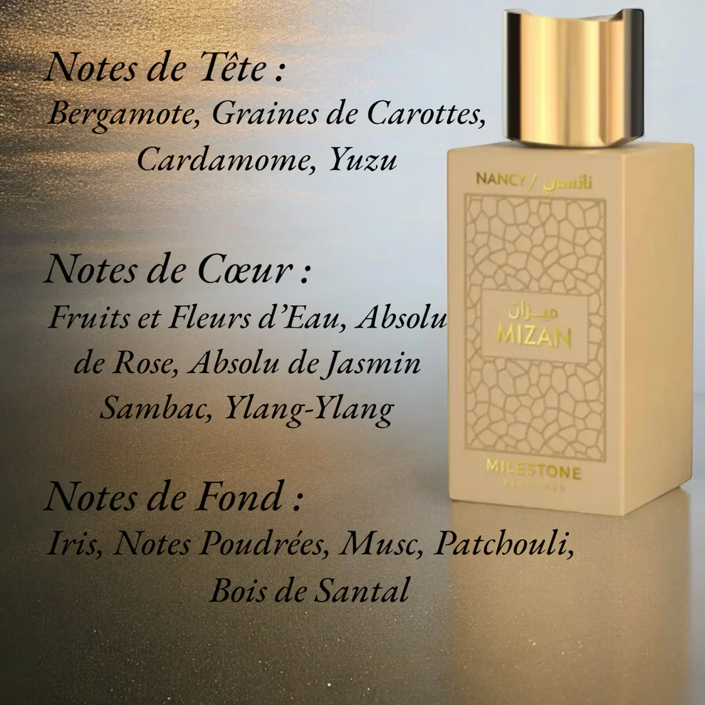 Milestone Mizan Nancy Eau de Parfum 100ml - Image 3