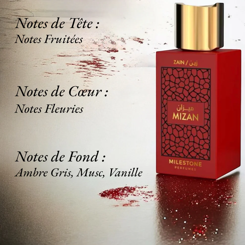 Milestone Mizan Zain Eau de Parfum 100ml - Image 3