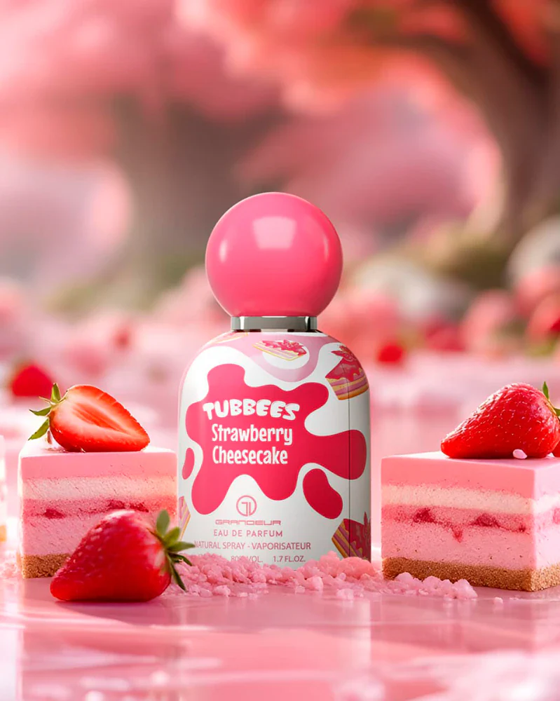 Tubbees Strawberry Cheesecake Eau de Parfum 50 ml - Image 3