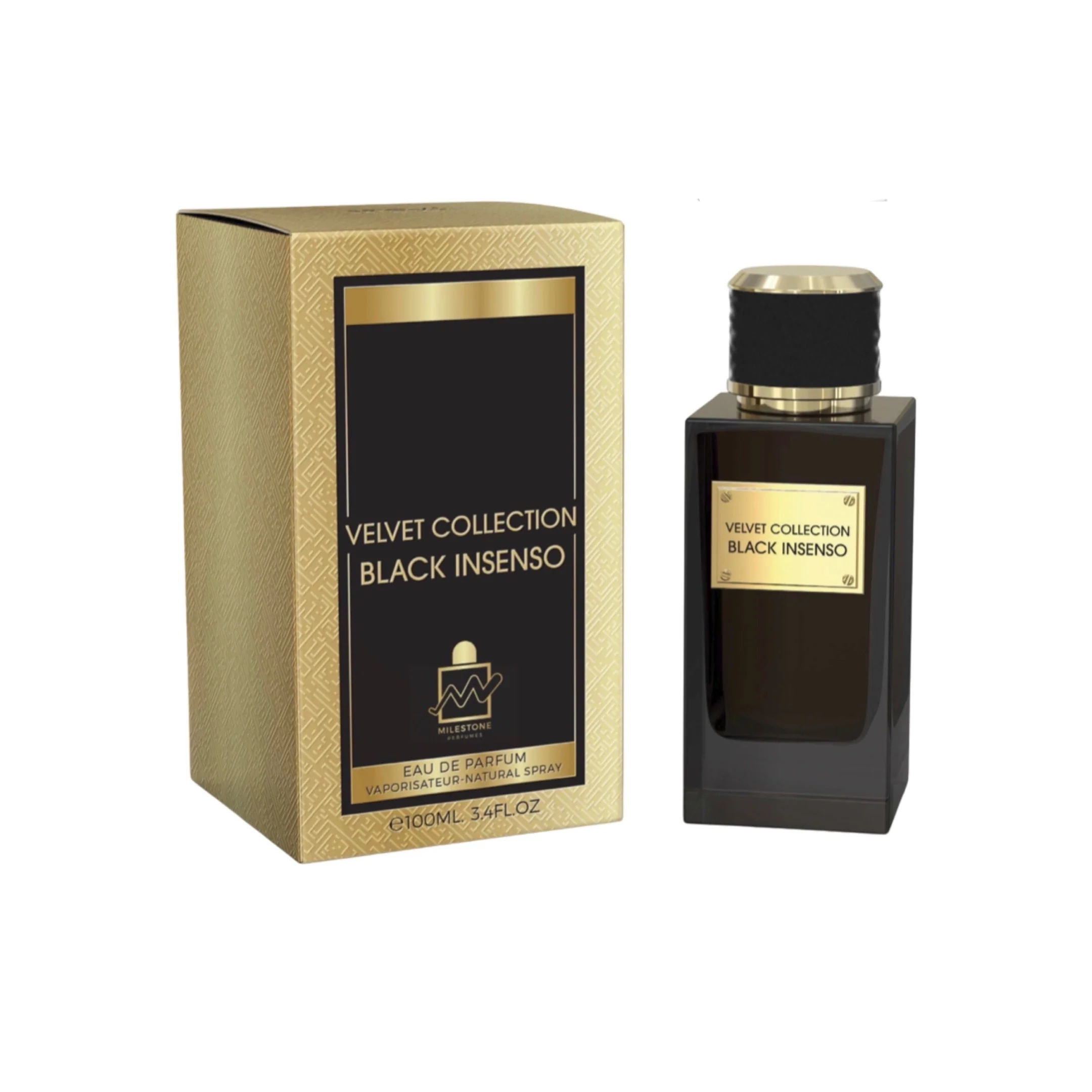 Milestone Velvet Collection Black Insenso Eau de Parfum 100ml